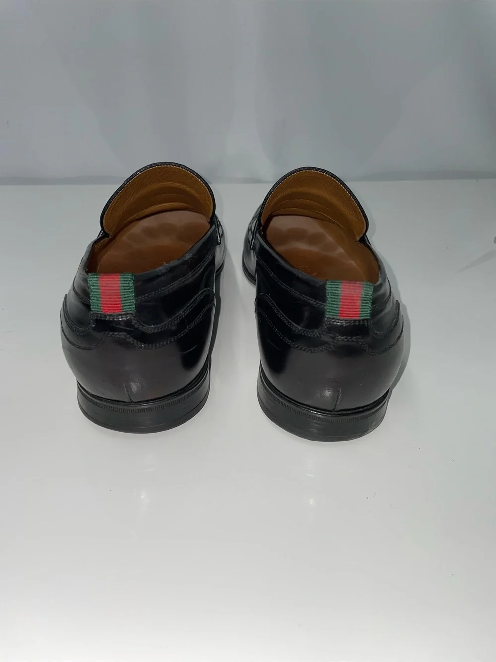 Gucci black leather